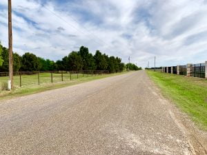 County Road 1440 was built before the county finished the drainage study; then it was rebuilt.